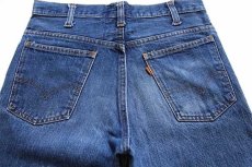 画像4: 70s USA製 Levi'sリーバイス 646 デニムパンツ w31 L33★ベルボトム (4)