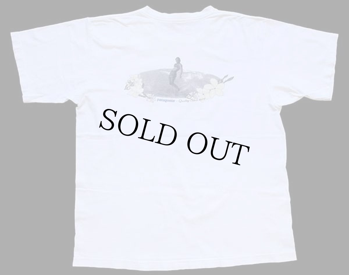 画像3: 90s USA製 patagoniaパタゴニア レラサン サーフ オーガニックコットンTシャツ 白 M (3)