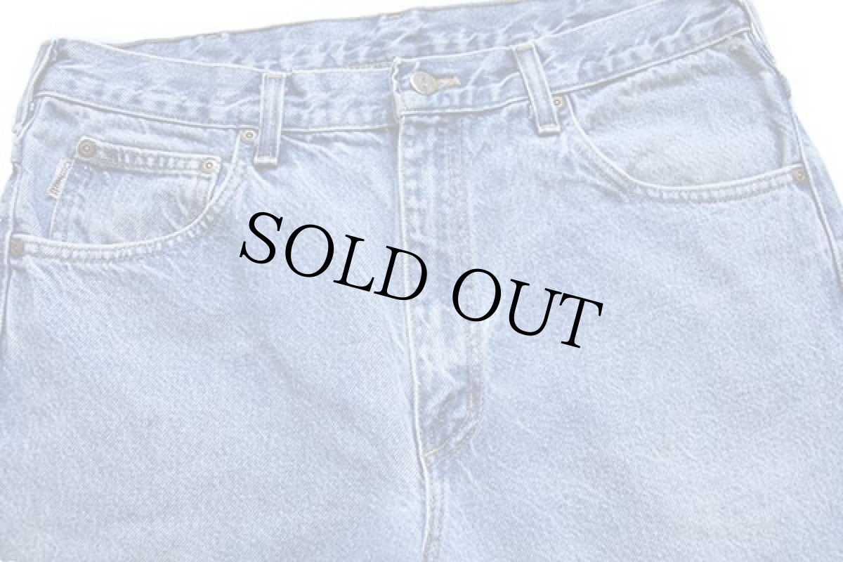 画像4: 00s USA製 carharttカーハート デニムパンツ w34 L30 (4)