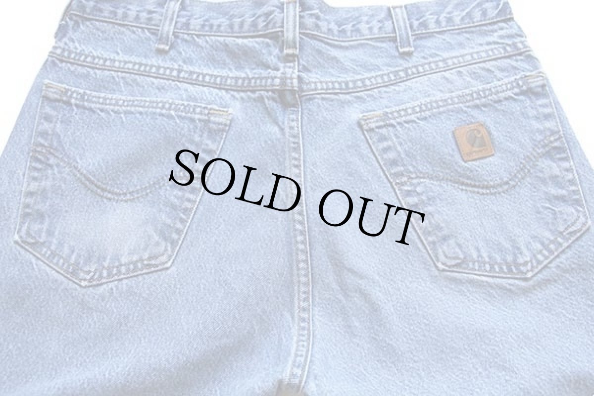 画像5: 00s USA製 carharttカーハート デニムパンツ w34 L30 (5)