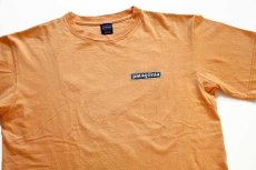 画像1: 90s USA製 patagoniaパタゴニア マウンテンウェーブ オーガニックコットンTシャツ オレンジ M (1)