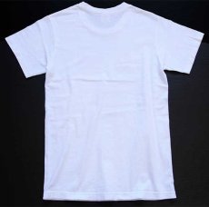 画像3: 90s USA製 patagoniaパタゴニア Beneficial T's 金魚 アート オーガニックコットンTシャツ 白 S (3)