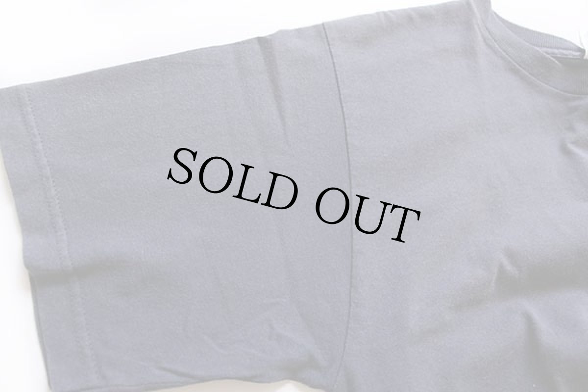 画像6: 90s USA製 patagoniaパタゴニア Beneficial T's オーバルロゴ オーガニックコットンTシャツ チャコールグレー フェード S (6)