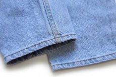 画像8: 90s USA製 Levi'sリーバイス 550 デニムパンツ アイスブルー w34 L30★16 (8)