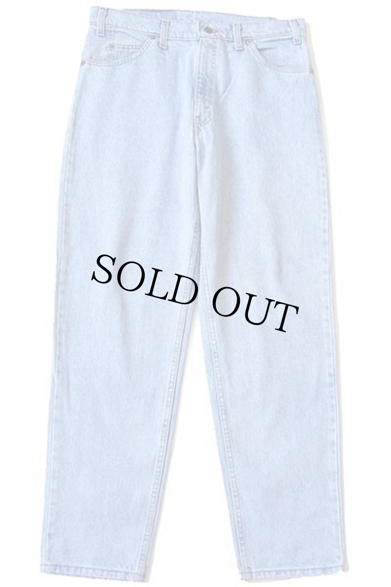 画像2: 90s USA製 Levi'sリーバイス 550 デニムパンツ アイスブルー w34 L30★16 (2)