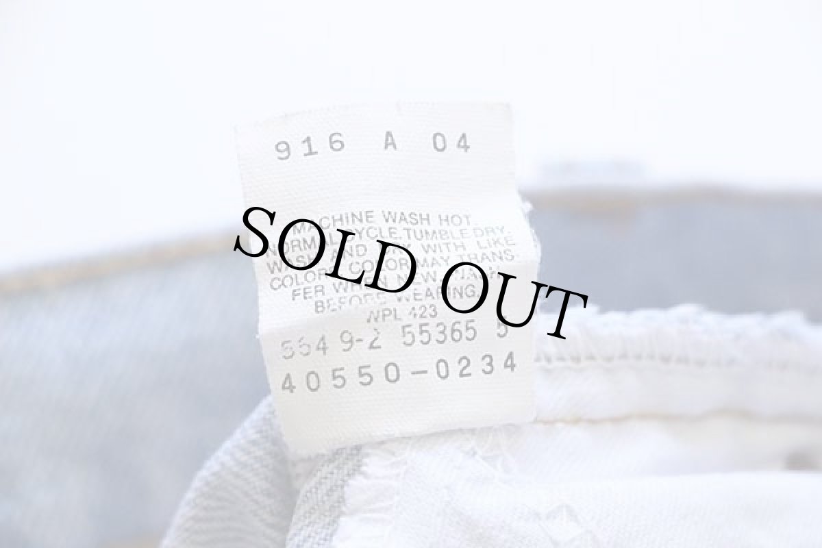 画像6: 90s USA製 Levi'sリーバイス 550 デニムパンツ アイスブルー w34 L30★16 (6)