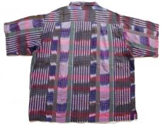 画像2: 90s patagoniaパタゴニア 総柄 半袖 コットンシャツ XL (2)