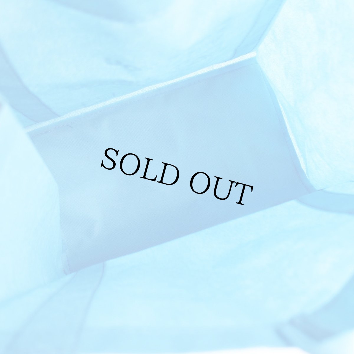 画像8: 新品★goodwill グッドウィル メッセージ ロゴ エコバッグ 青 (8)