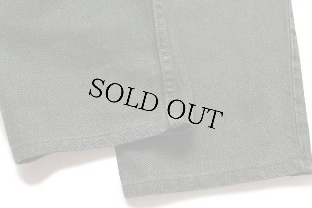 画像8: 90s USA製 Levi'sリーバイス 550 カラーデニムパンツ 後染め 深緑 w34 (8)