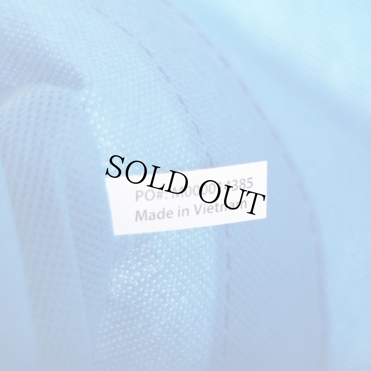 画像7: 新品★goodwill グッドウィル メッセージ ロゴ エコバッグ 青 (7)