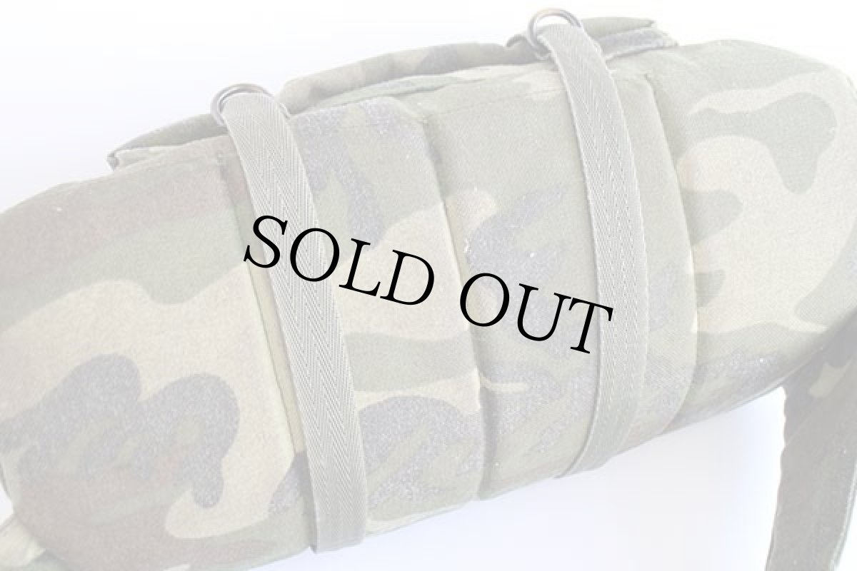 画像5: 80s USA製 EASTPAKイーストパック ウッドランドカモ ナイロン ウエストバッグ (5)