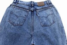 画像5: 80s USA製 Levi'sリーバイス 904 ケミカルウォッシュ ワンタック デニムパンツ 16★アシッド (5)