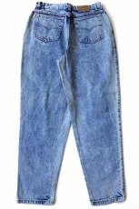 画像3: 80s USA製 Levi'sリーバイス 904 ケミカルウォッシュ ワンタック デニムパンツ 16★アシッド (3)