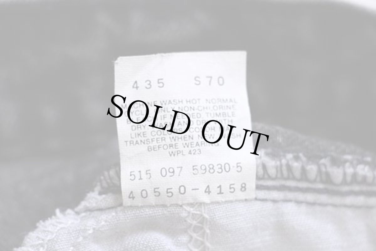 画像7: 80s USA製 Levi'sリーバイス 550 ケミカルウォッシュ ブラック デニムパンツ w34★アシッド (7)