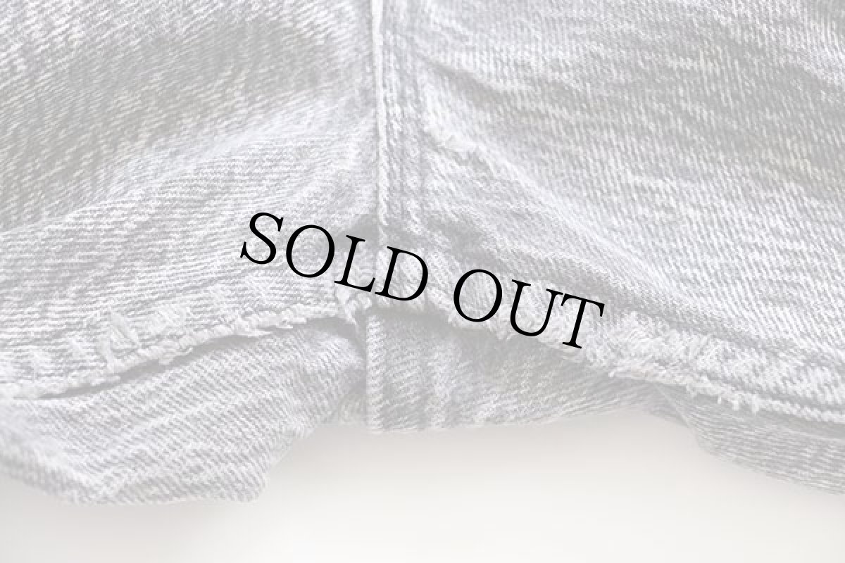 画像10: 80s USA製 Levi'sリーバイス 505 ケミカルウォッシュ ブラック デニムパンツ w38 L32★アシッド (10)