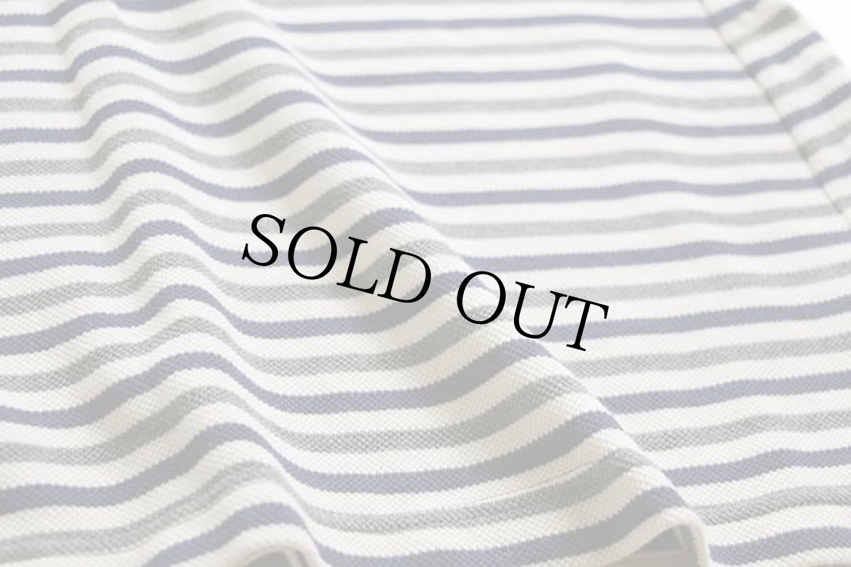 画像5: 90s EddieBauerエディーバウアー マルチボーダー コットン 鹿の子Tシャツ ワンピース M (5)