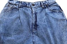 画像4: 80s USA製 Levi'sリーバイス 904 ケミカルウォッシュ ワンタック デニムパンツ 16★アシッド (4)