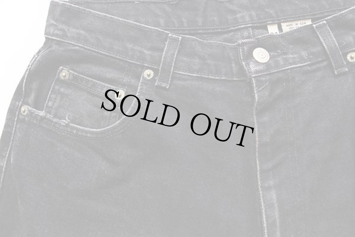 画像6: 90s USA製 Calvin Kleinカルバンクライン ブラック デニムパンツ w34 (6)