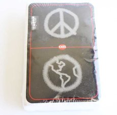 画像3: デッドストック★90s Levi'sリーバイス silverTabシルバータブ Peace on Earth 圧縮Tシャツ ステッカー付き 白 L (3)