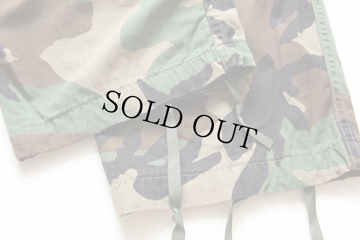 画像7: 90s 米軍 U.S.ARMY ウッドランドカモ BDU カーゴパンツ M-XS (7)