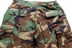 画像5: 90s 米軍 U.S.ARMY ウッドランドカモ BDU カーゴパンツ M-XS (5)