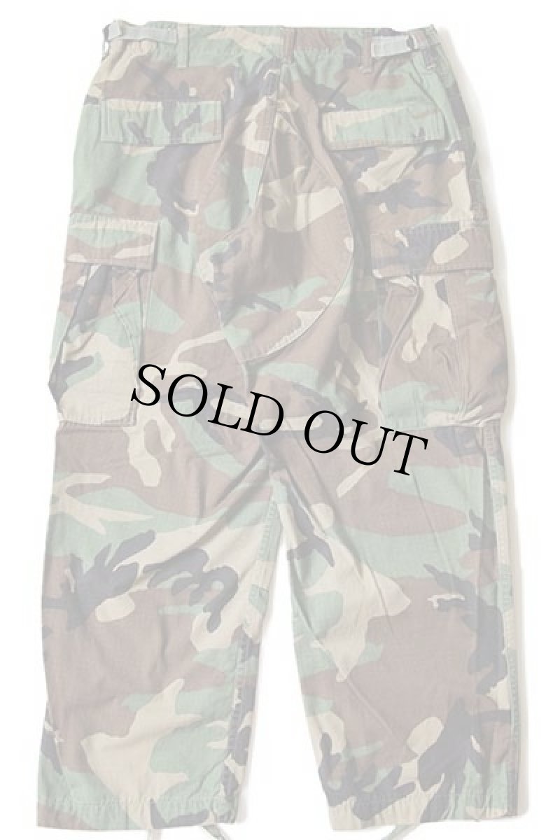 画像3: 90s 米軍 U.S.ARMY ウッドランドカモ BDU カーゴパンツ M-XS (3)