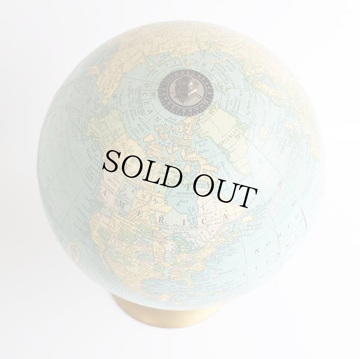 画像3: 70s USA製 George. F. Cram 地球儀 9インチ (3)