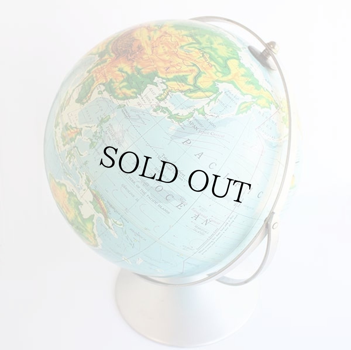 画像3: 60s A.J.Nystrom 地球儀 12インチ (3)