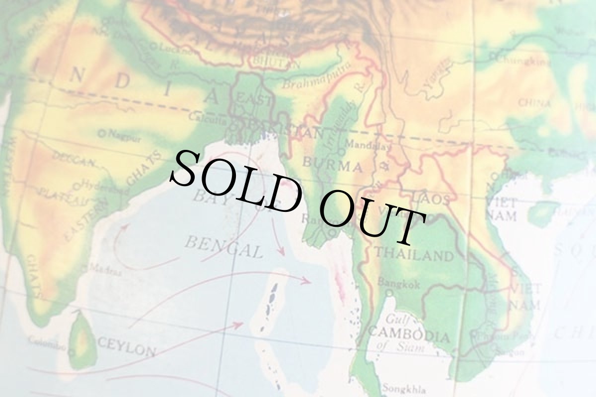 画像7: 60s A.J.Nystrom 地球儀 12インチ (7)