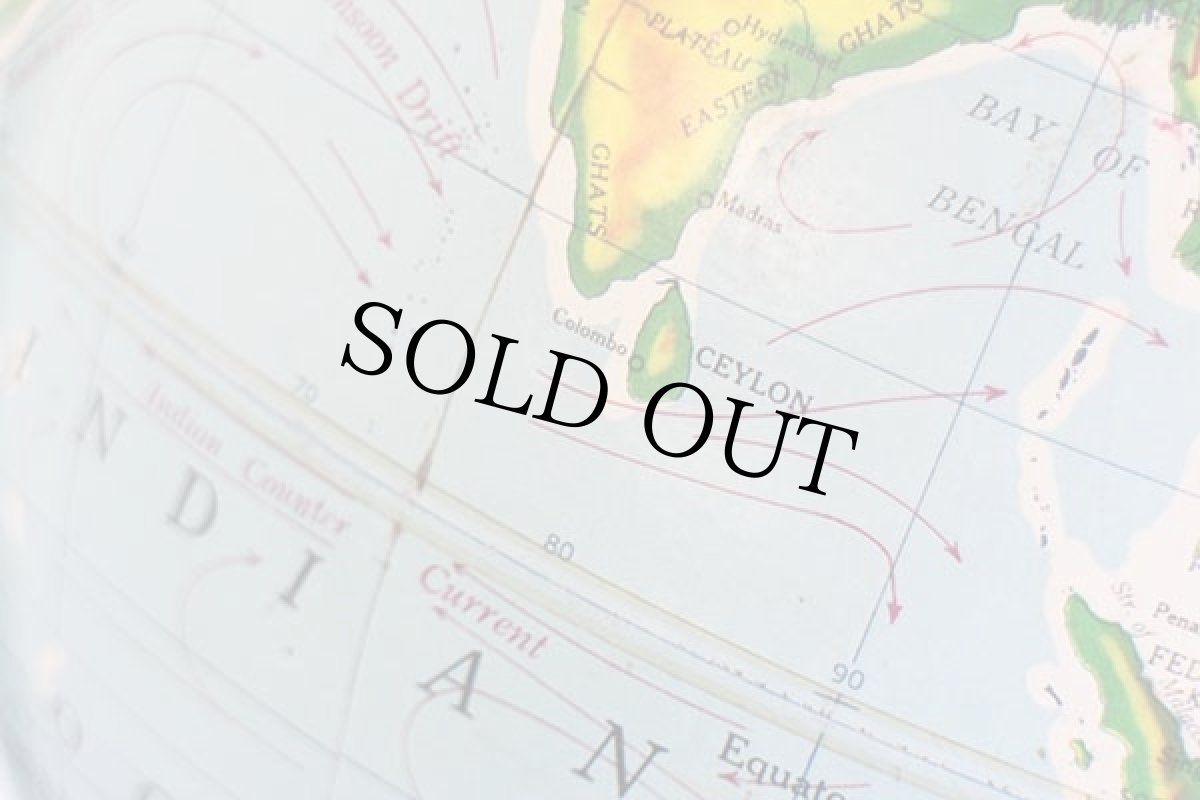 画像6: 60s A.J.Nystrom 地球儀 12インチ (6)