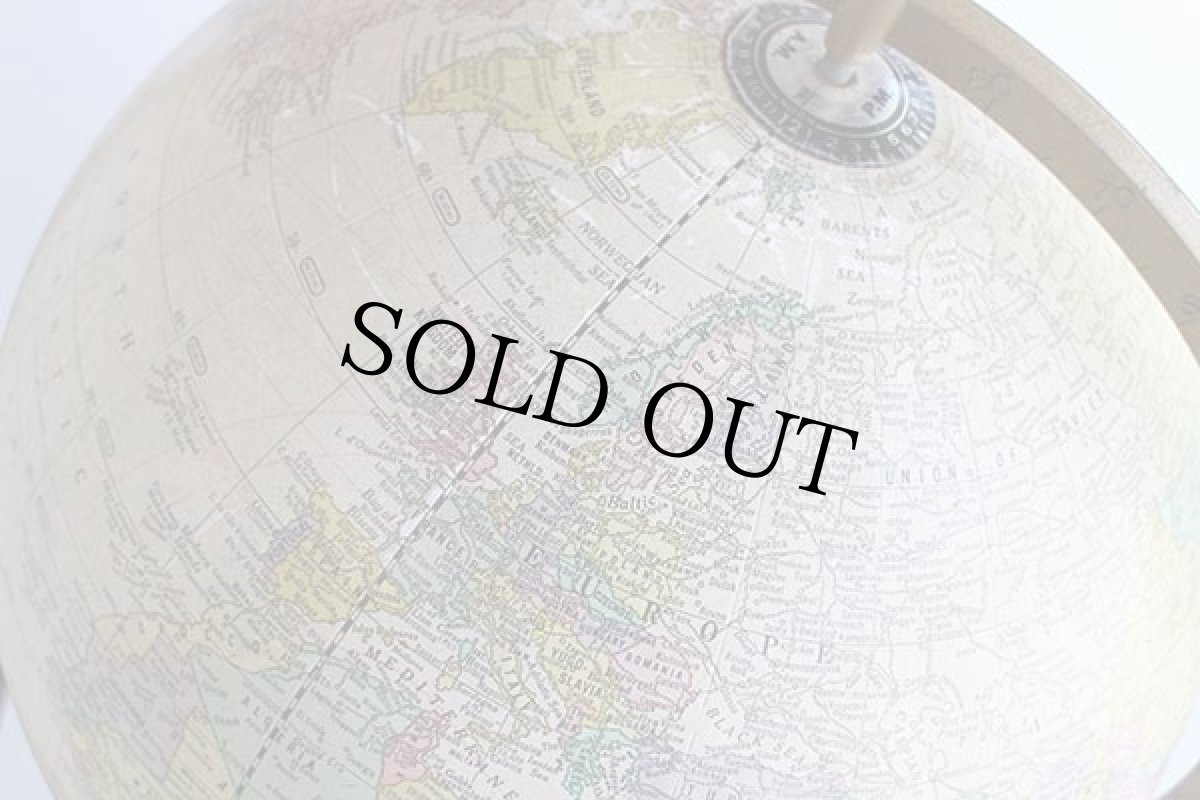 画像9: 80s USA製 GEORGE. F. CRAM 地球儀 12インチ (9)