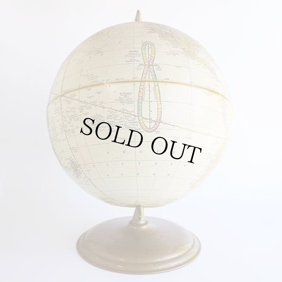 画像3: 80s USA製 GEORGE. F. CRAM 地球儀 12インチ (3)