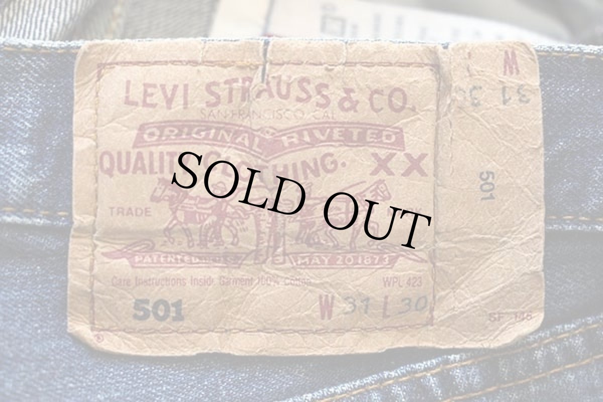 画像5: 00s ポーランド製 Levi'sリーバイス 501 デニムパンツ w31 L30★37 ユーロ (5)