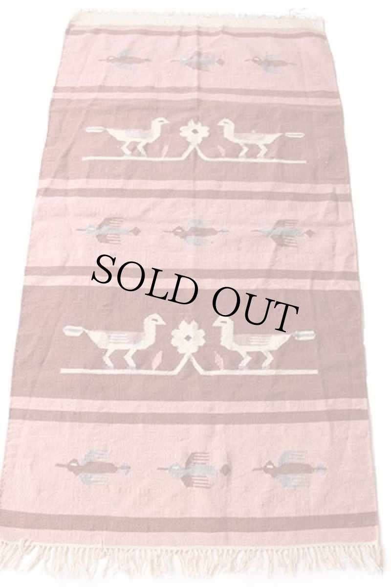 画像2: サンダーバード ネイティブ柄 ラグ マット (2)