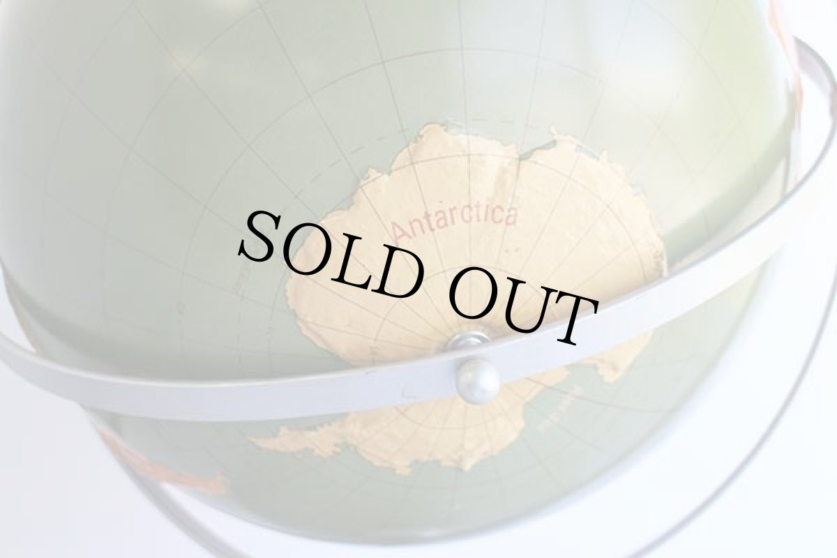 画像11: 80s A.J.Nystrom 立体 地球儀 30cm/12インチ (11)