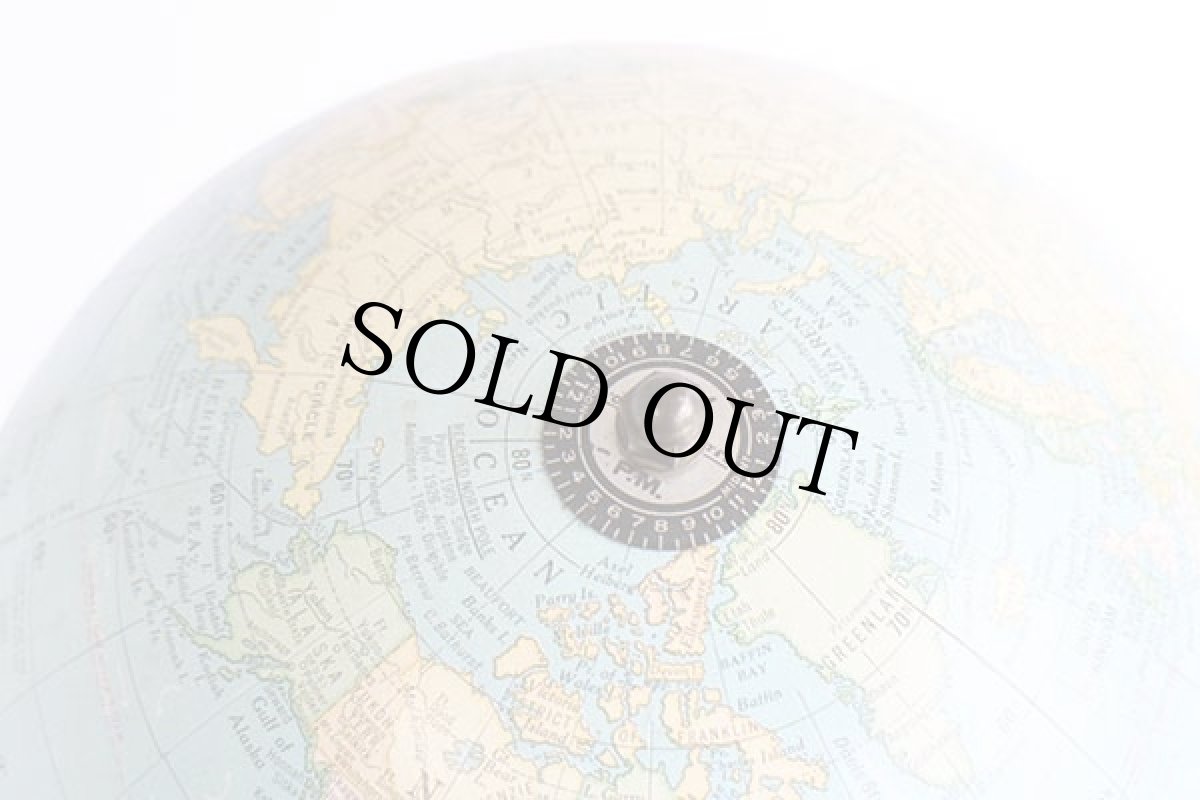 画像9: 70s USA製 George. F. Cram 地球儀 9インチ (9)