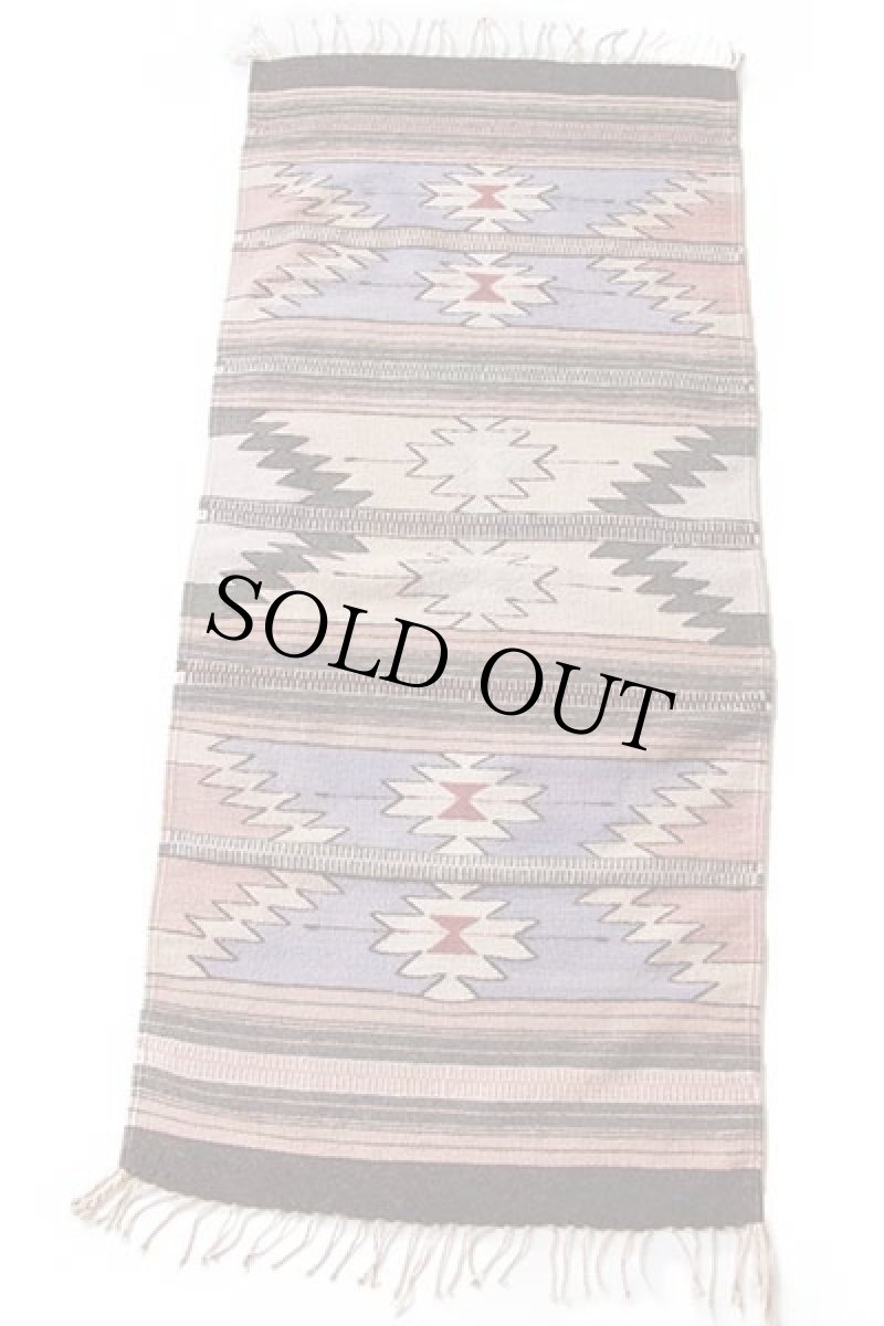 画像2: ネイティブ柄 ラグ マット (2)