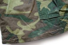 画像5: 60s 米軍 U.S.ARMY グリーンリーフカモ ジャングルファティーグ カーゴ ショートパンツ カスタム S★ショーツ (5)