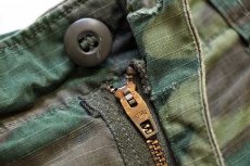 画像4: 60s 米軍 U.S.ARMY グリーンリーフカモ ジャングルファティーグ カーゴ ショートパンツ カスタム S★ショーツ (4)