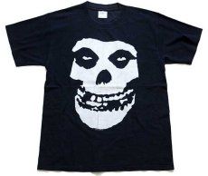 画像2: 90s MISFITS クリムゾンゴースト 両面プリント コットン バンドTシャツ 黒 M (2)