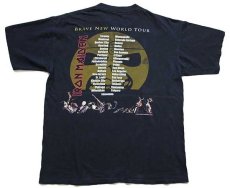 画像3: 00s IRON MAIDEN BRAVE NEW WORLD TOUR 両面プリント コットン バンドTシャツ 黒 XL (3)