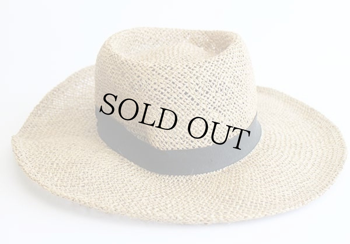 画像3: 80s USA製 L.L.Bean ストローハット ナチュラル M★麦わら帽子 (3)