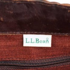 画像6: 80s L.L.Bean 編み込み レザー トートバッグ 焦げ茶 (6)