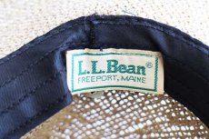 画像6: 80s USA製 L.L.Bean ストローハット ナチュラル M★麦わら帽子 (6)