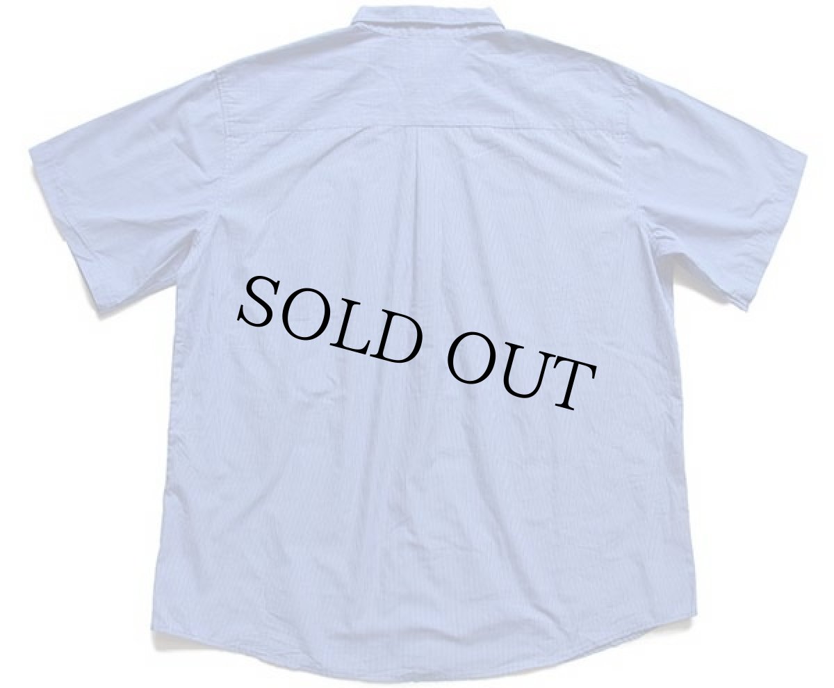 画像2: McDonald'sマクドナルド チェック ボタンダウン 半袖シャツ XL (2)