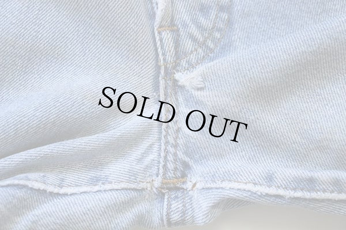 画像10: 80s USA製 Levi'sリーバイス 501 赤耳 デニムパンツ w34 (10)