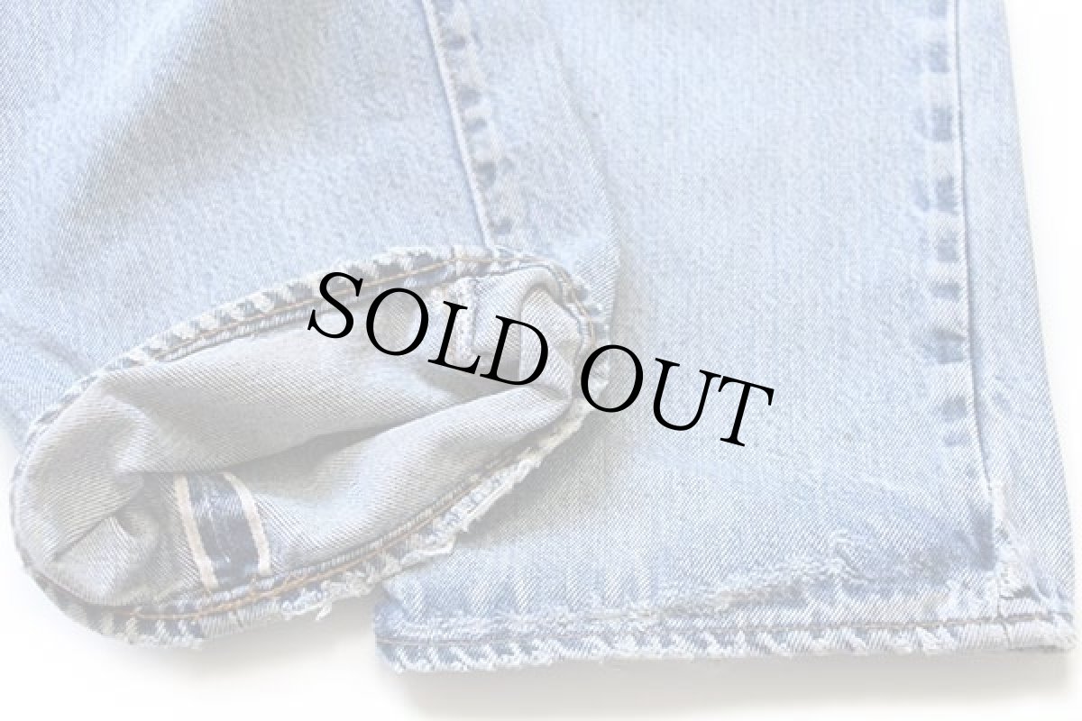 画像8: 80s USA製 Levi'sリーバイス 501 赤耳 デニムパンツ w34 (8)