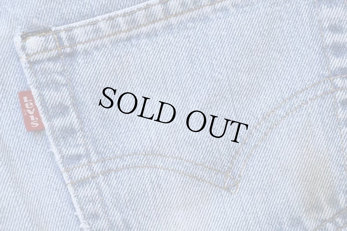 画像7: 80s USA製 Levi'sリーバイス 501 赤耳 デニムパンツ w34 (7)