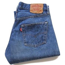 画像1: 80s USA製 Levi'sリーバイス 501 赤耳 デニムパンツ w31 (1)