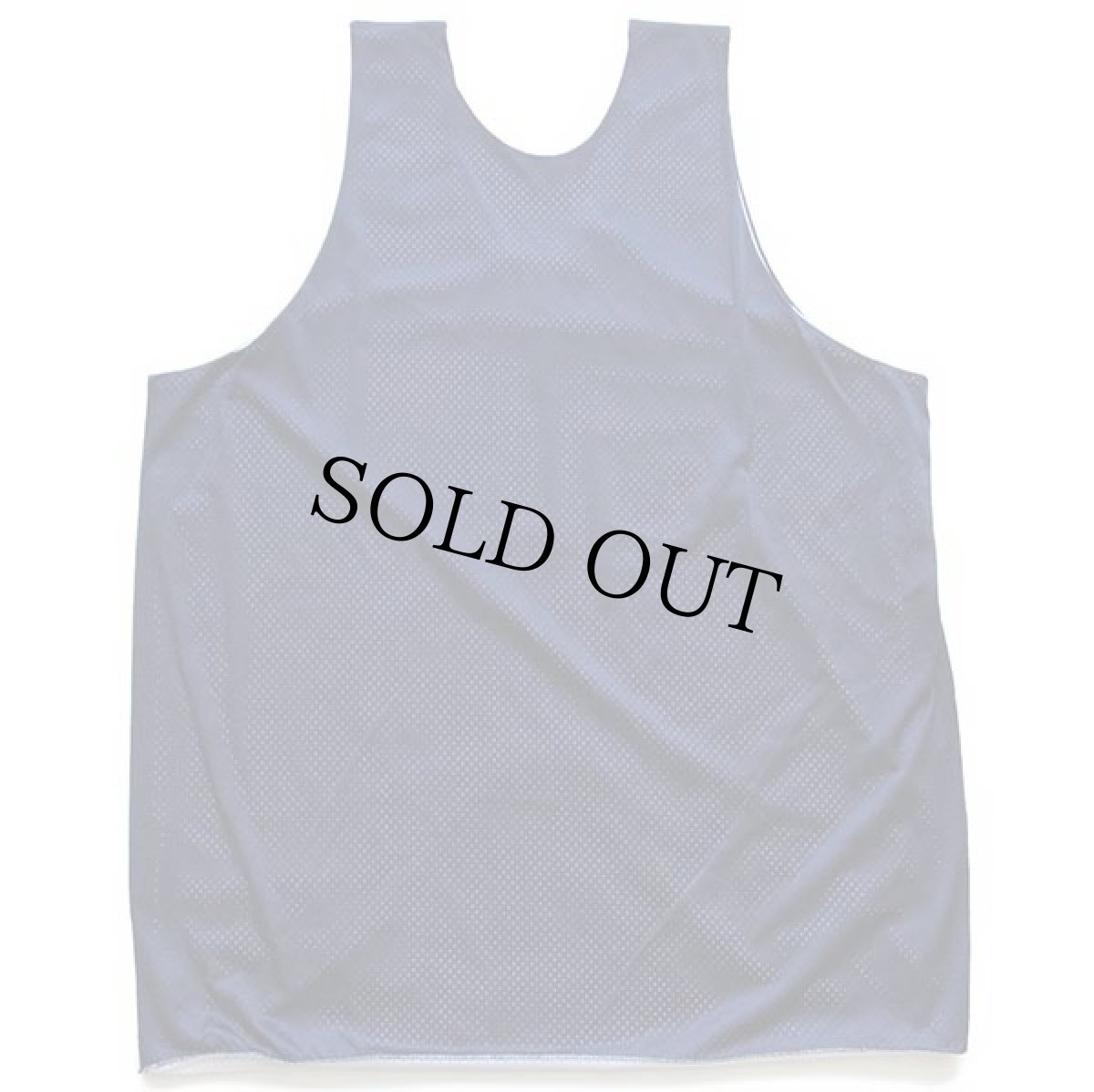 画像3: 90s USA製 Championチャンピオン VILLANOVA BASKETBALL リバーシブル ナイロン メッシュ タンクトップ 紺×白 XL★ゲームシャツ (3)